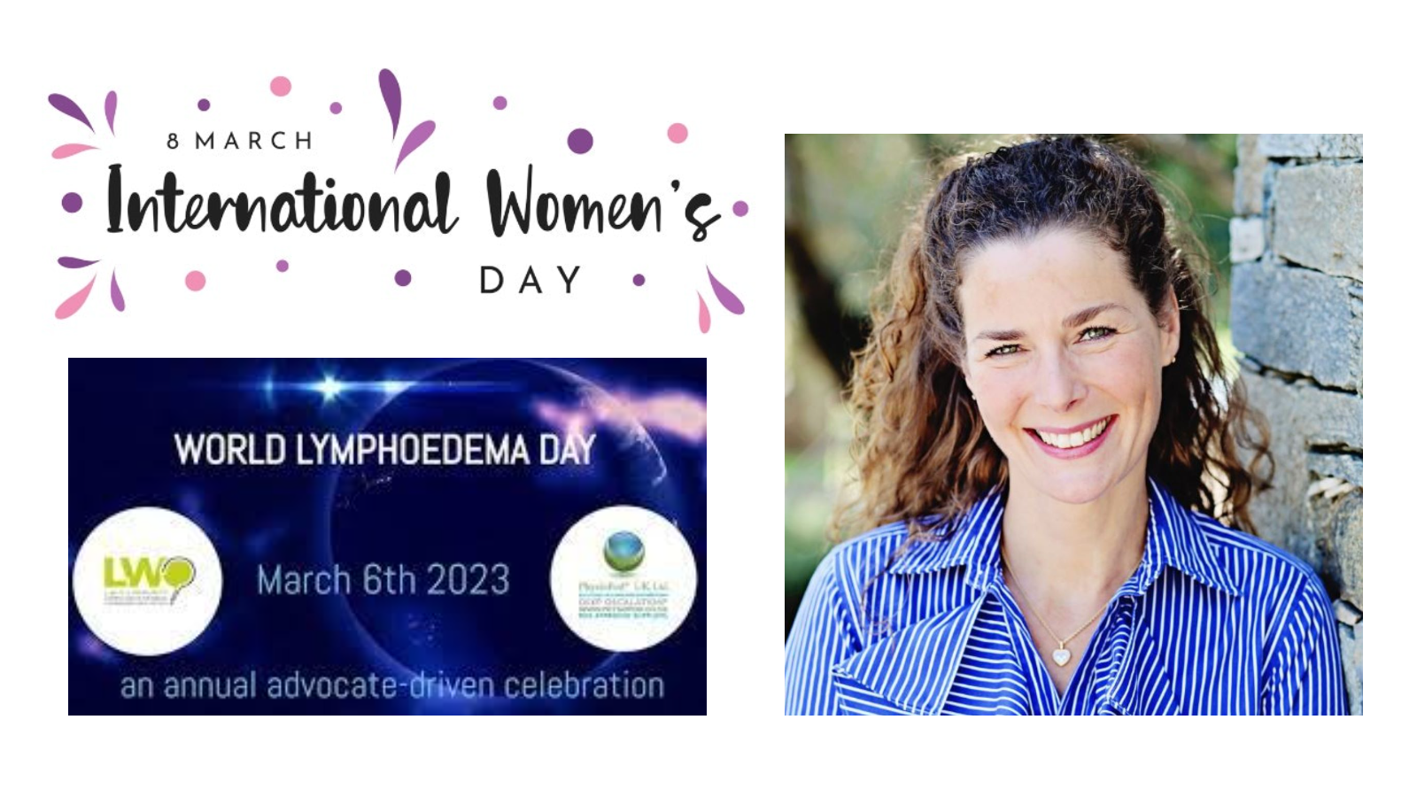 2023 International Womens Day and World Lymphoedema Day - Thank You's to Ladies in the Lymphoedema Community